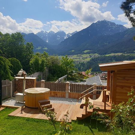 Chalet Gletscherblick Stubai Mieders Exterior foto