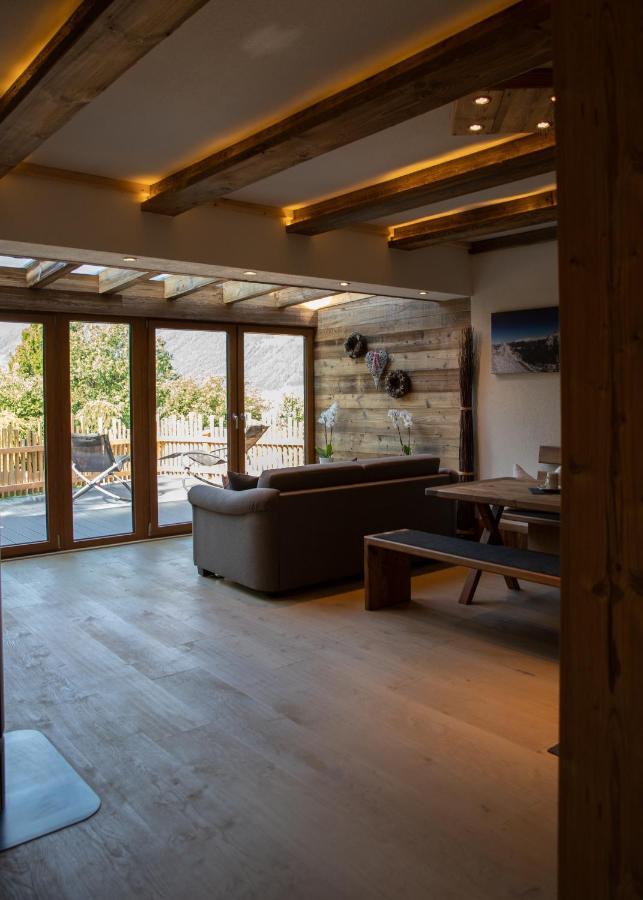 Chalet Gletscherblick Stubai Mieders Exterior foto